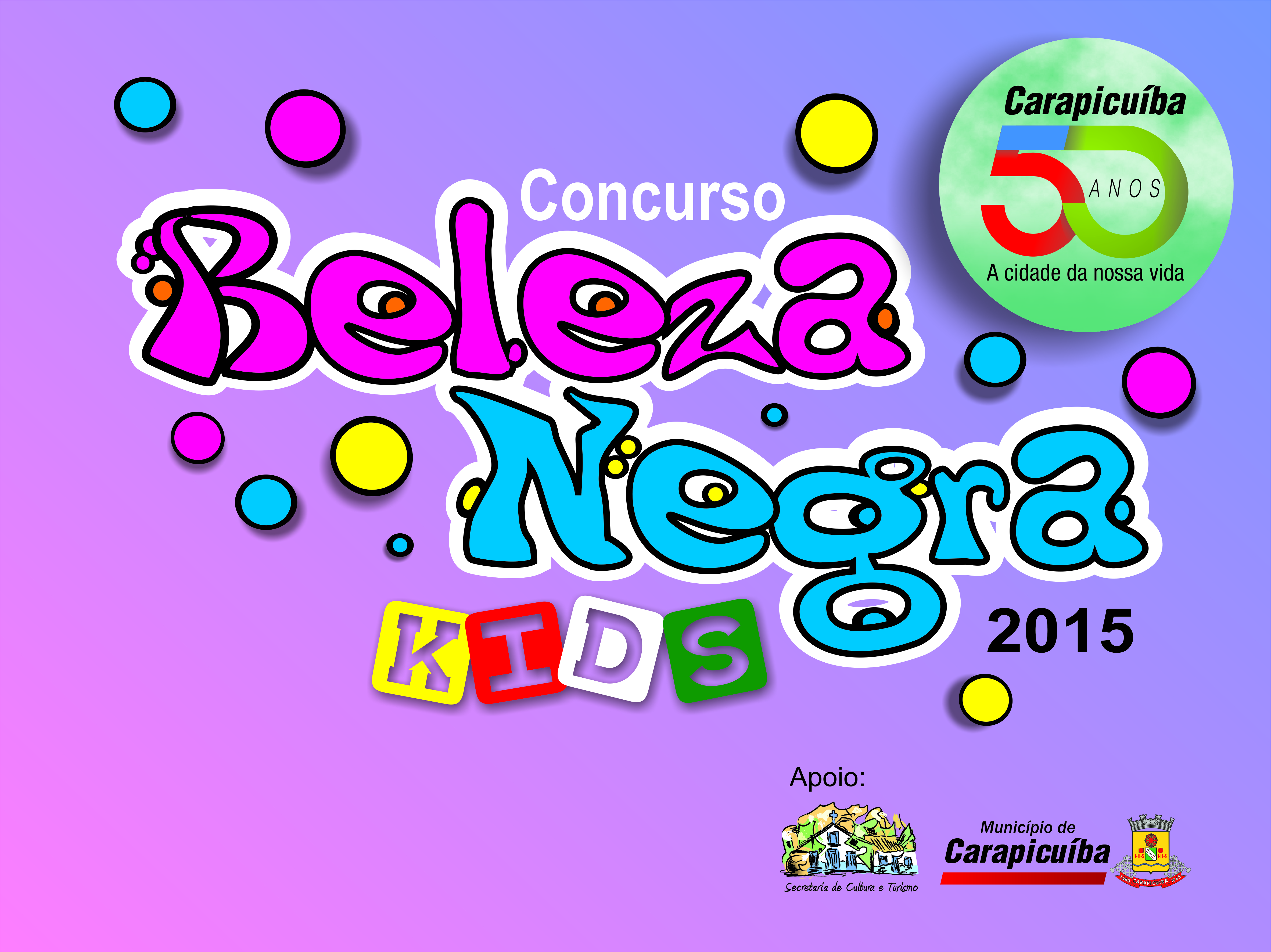 Carapicuíba realiza a 1ª edição do Concurso “Beleza Negra Kids”, neste domingo