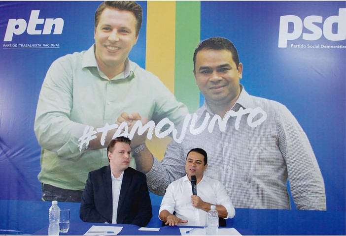 Igor anuncia aliança com Teco e busca apoio de PSDB e PT