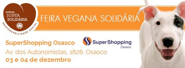 Super Shopping promove 1ª Feira Vegana Solidária
