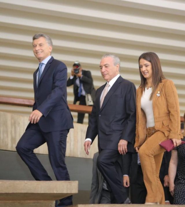 Bruna Furlan almoça com presidente da Argentina Mauricio Macri