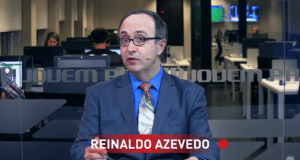 Jornalista Reinaldo Azevedo deixou os principais veículos em que atuava após divulgação de conversas com Andrea Neves (Foto: Reprodução)