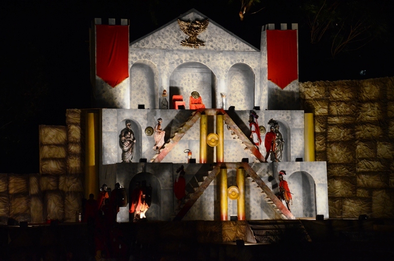 Encenação do Drama da Paixão de Cristo realizada nesta ano em Carapicuíba (Divulgação)