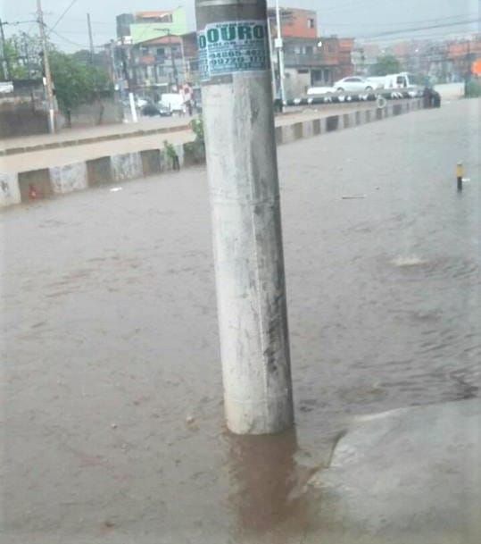 Alagamento zona norte Osasco Rochdale