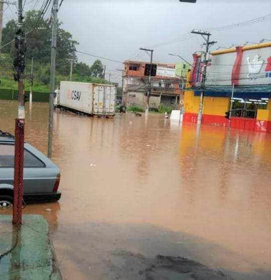 Alagamento zona norte Osasco Rochdale