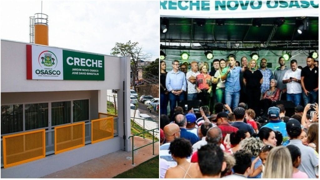Rogério Lins inaugura creche no Novo Osasco