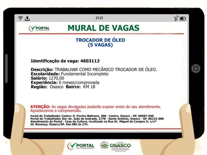 vagas abertas