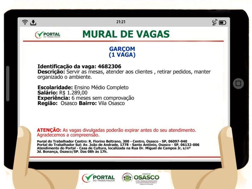vagas de emprego