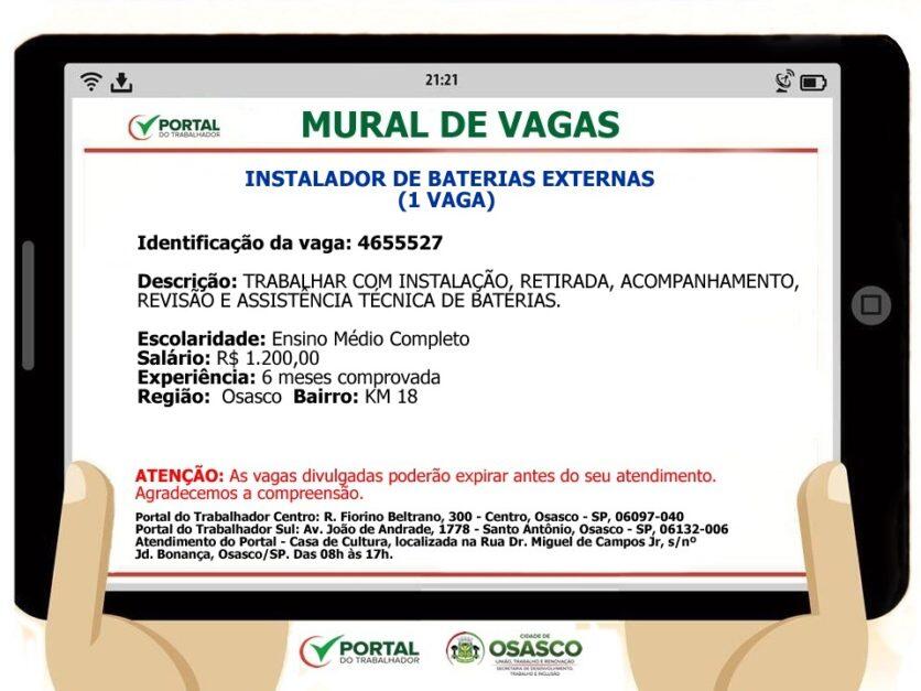 vagas de emprego