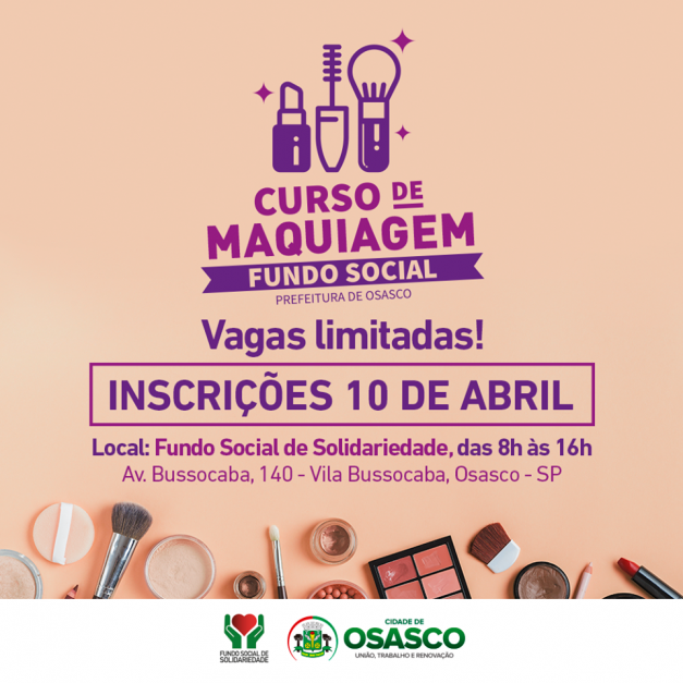 curso gratuito de maquiagem