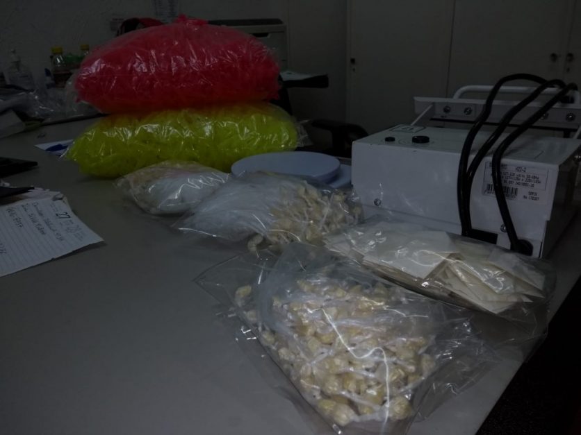 laboratório do tráfico