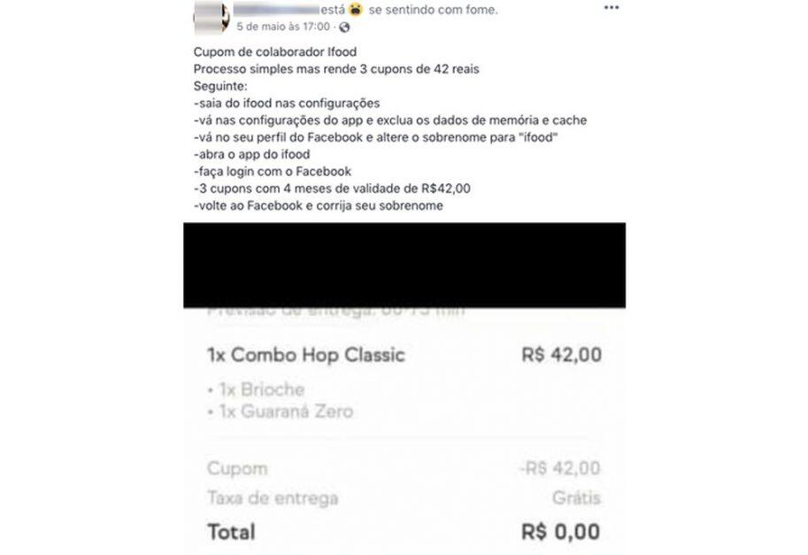 pegadinha ifood