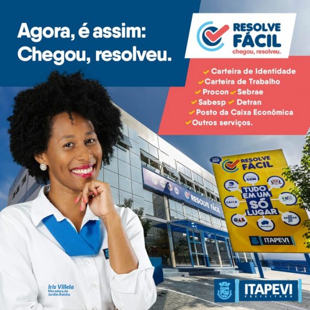 Prefeitura de Itapevi - Informamos que o Resolve Fácil estará