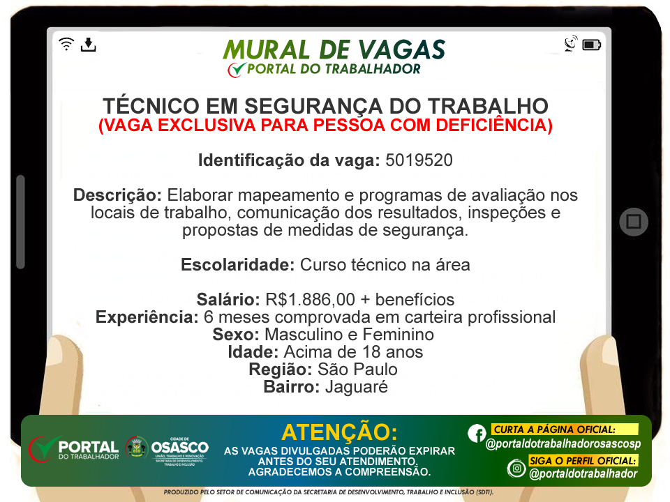 vagas de emprego