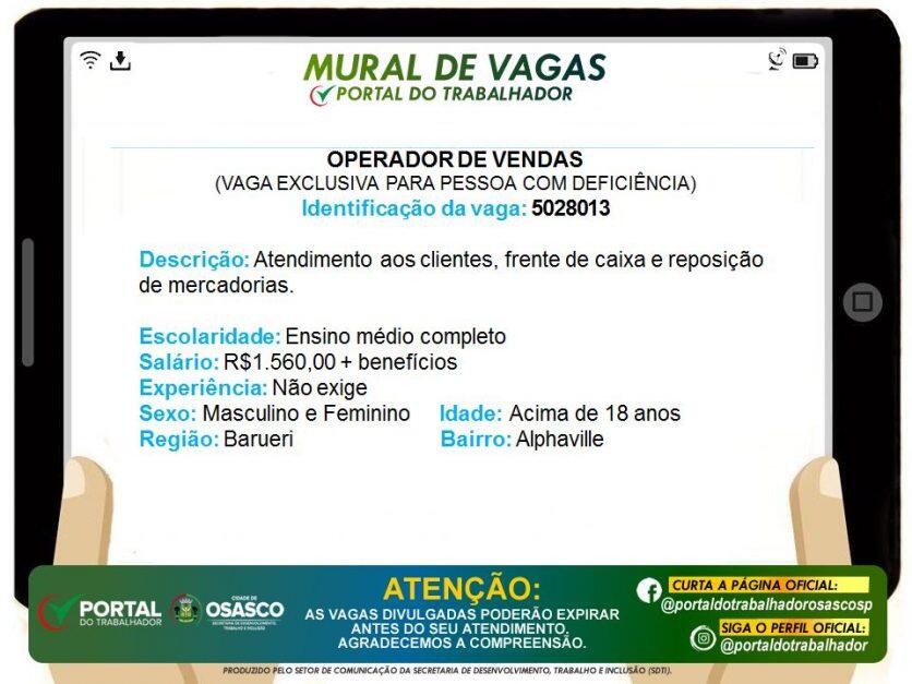 portal do trabalhador osasco