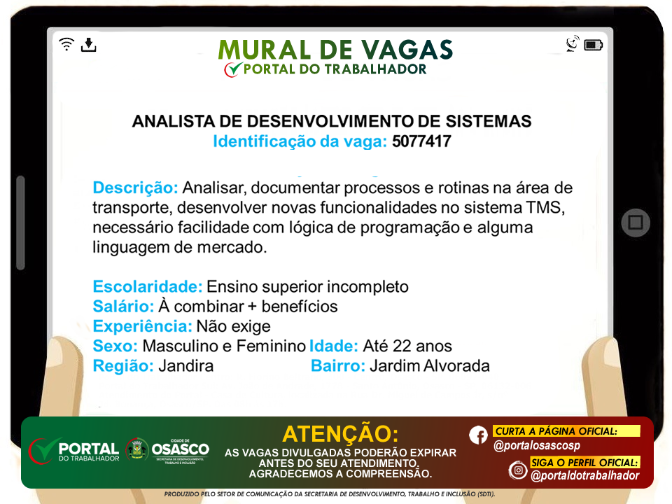 vagas de emprego