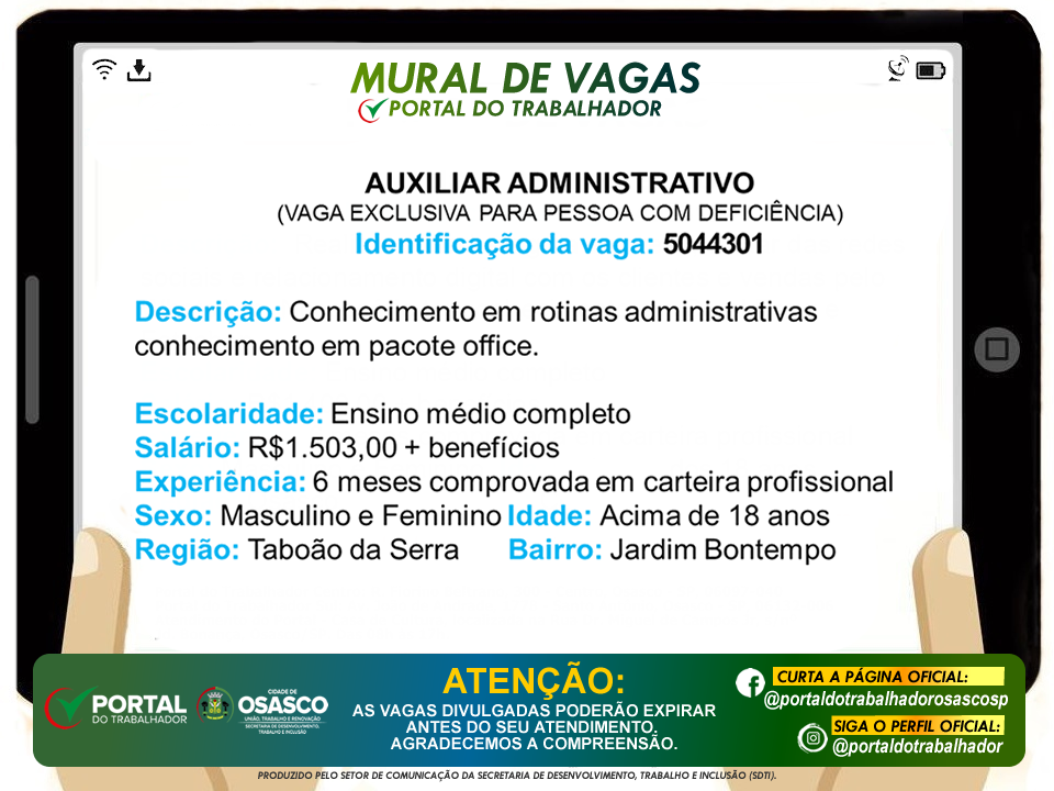 portal do trabalhador