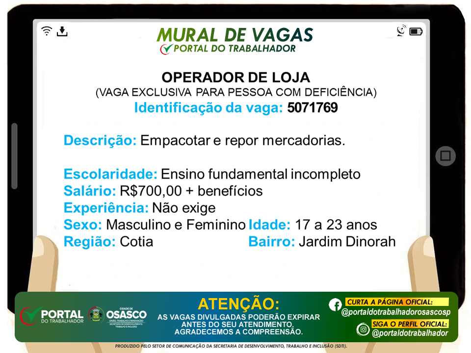 portal do trabalhador