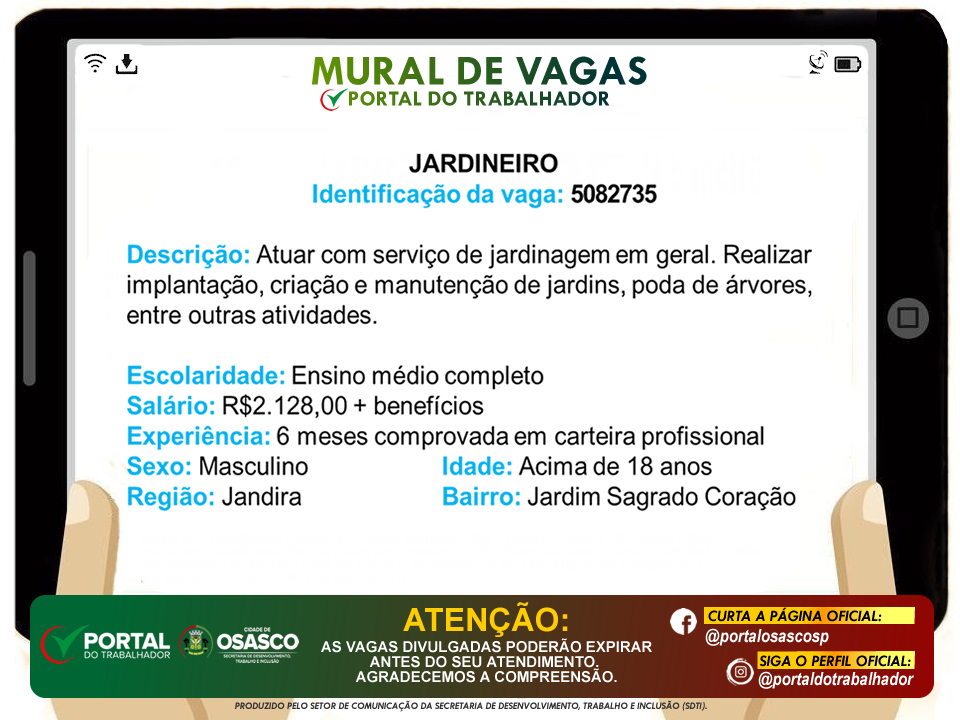 vagas de emprego