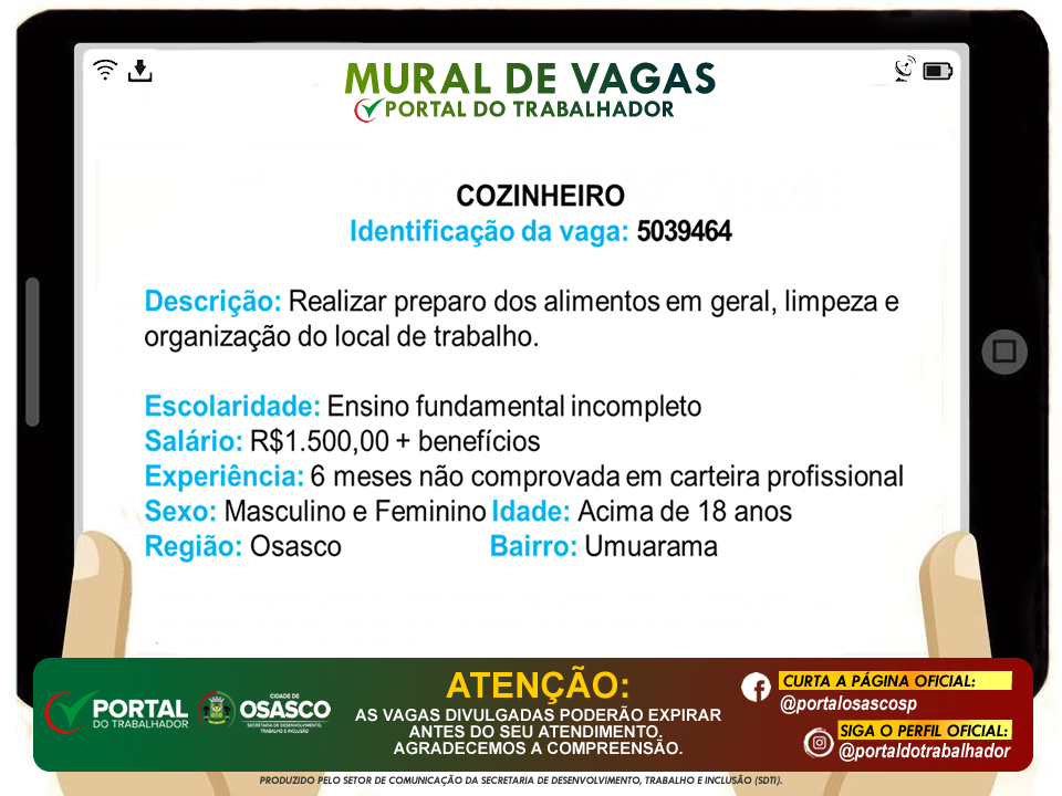 vagas de emprego