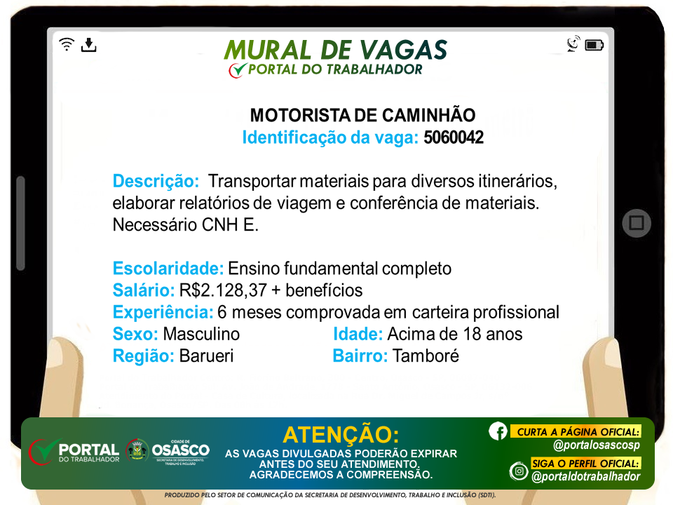 portal do trabalhador