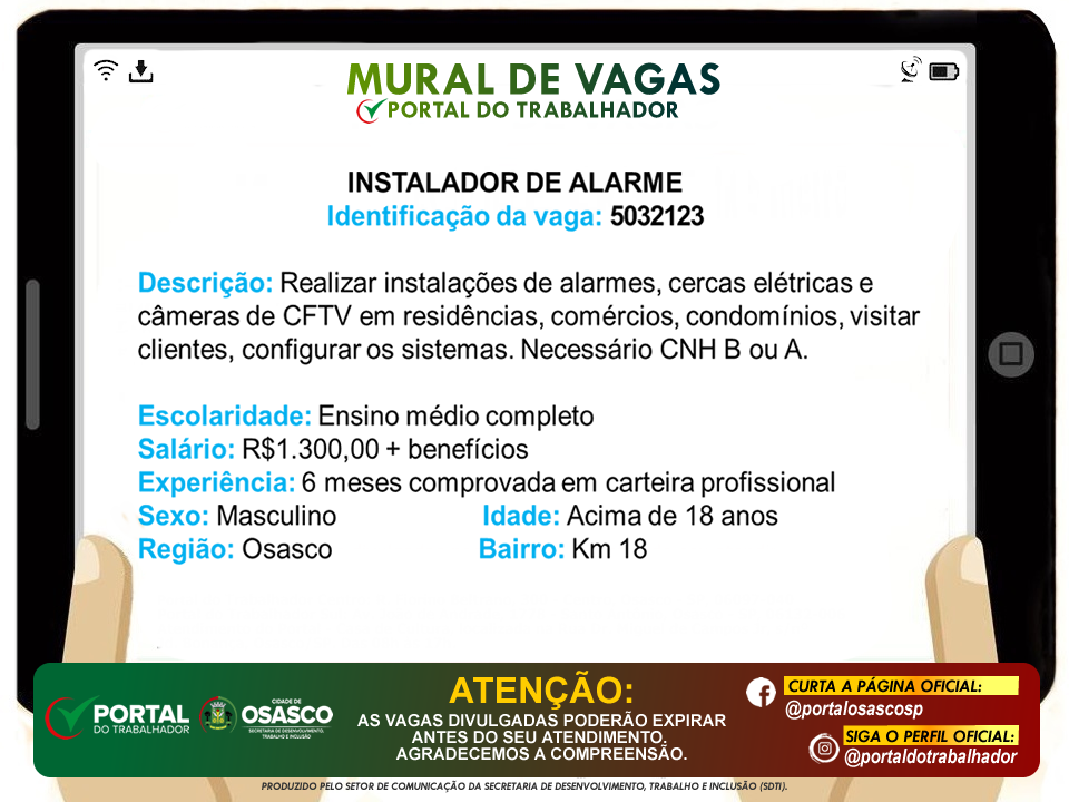 vagas de emprego
