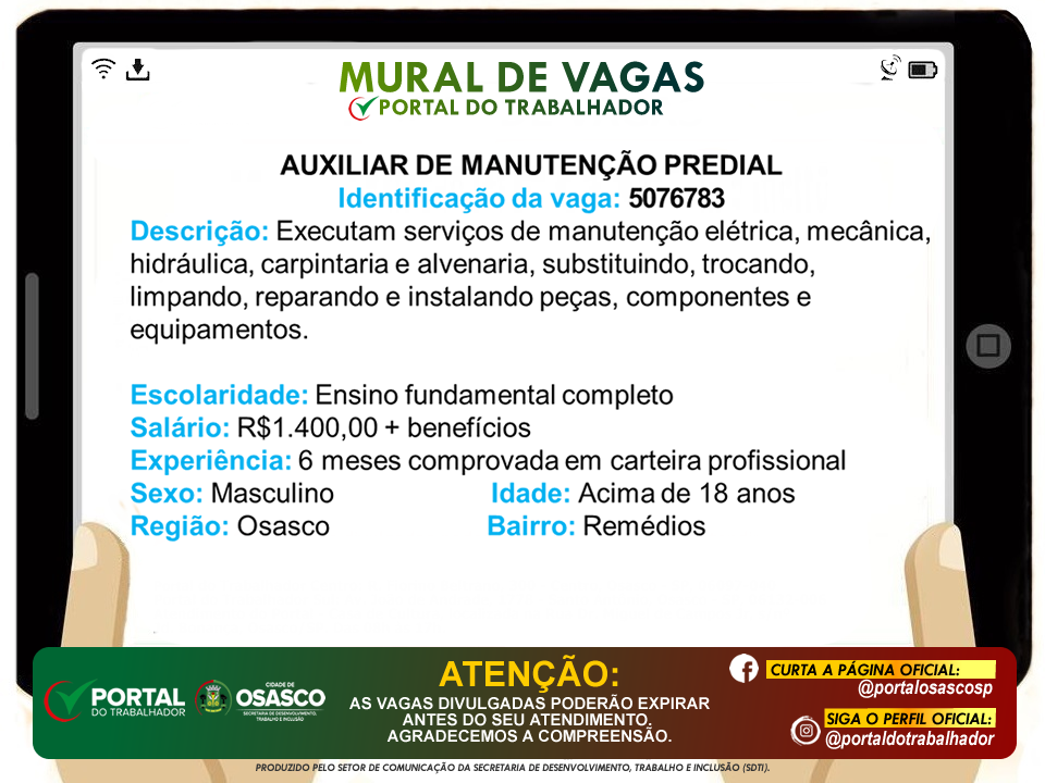 portal do trabalhador
