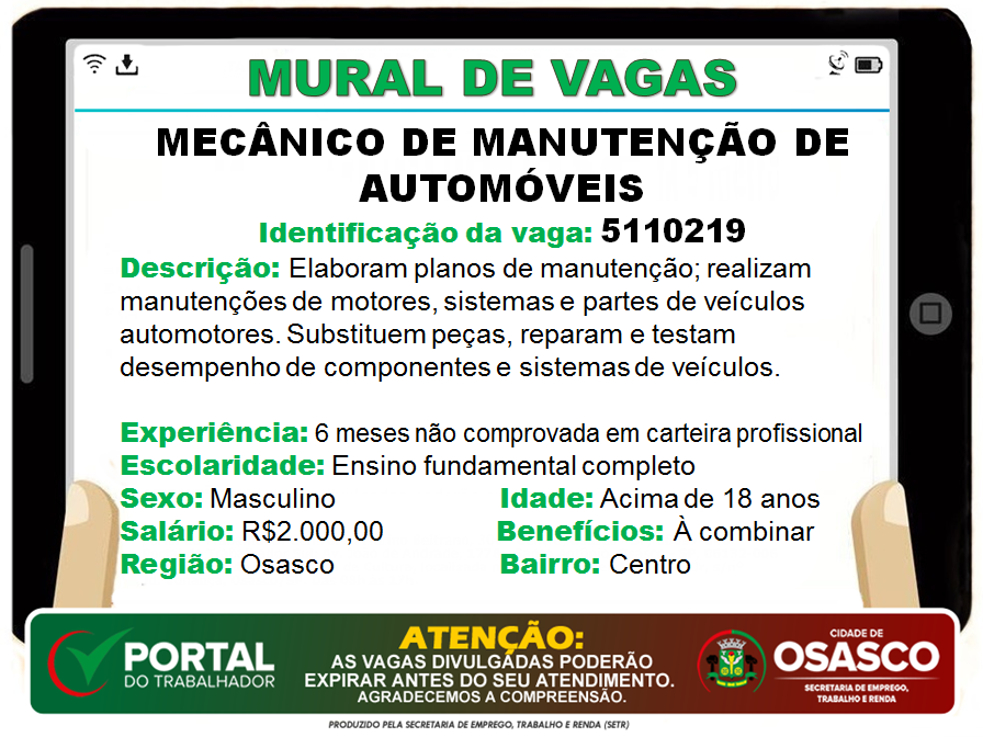 Portal do Trabalhador Osasco