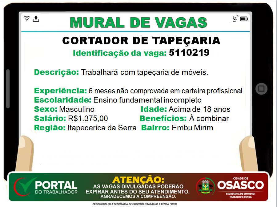 Portal do Trabalhador Osasco