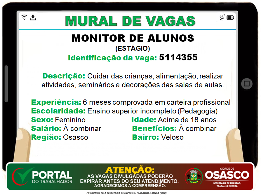 Portal do Trabalhador Osasco