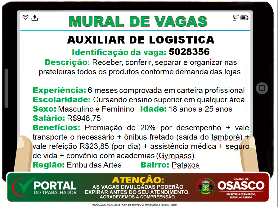 Portal do Trabalhador Osasco