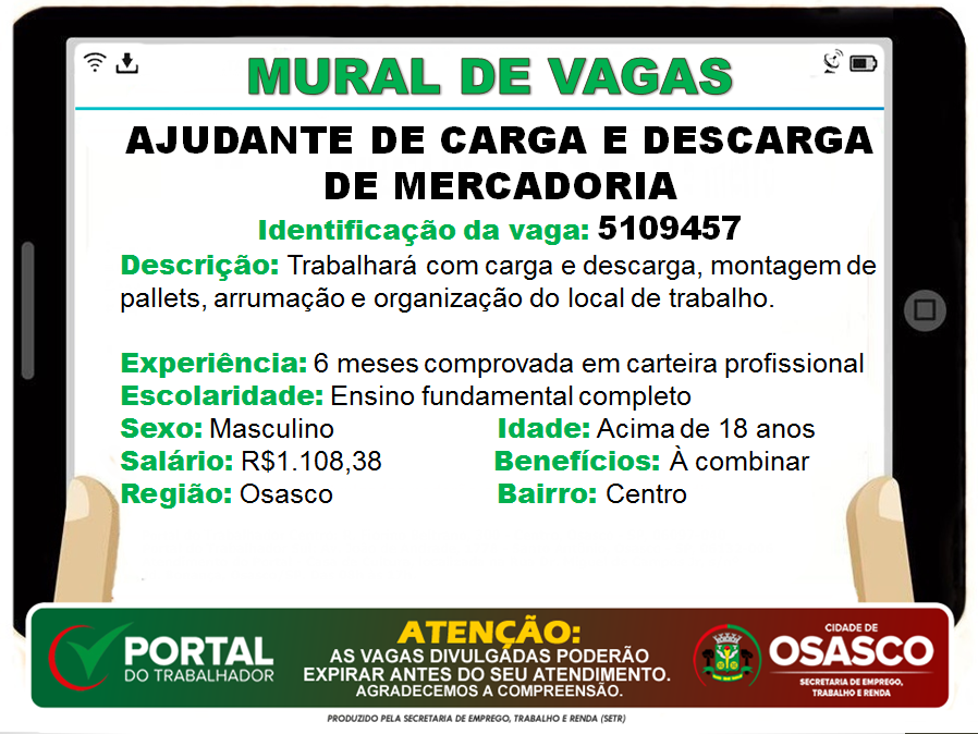 Portal do Trabalhador Osasco