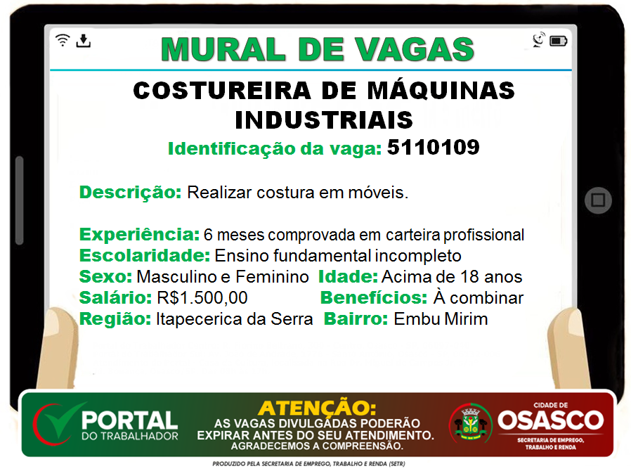 Portal do Trabalhador Osasco