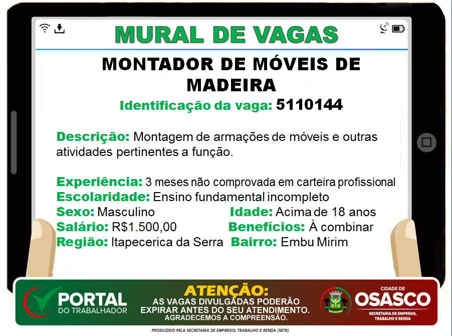 Portal do Trabalhador Osasco