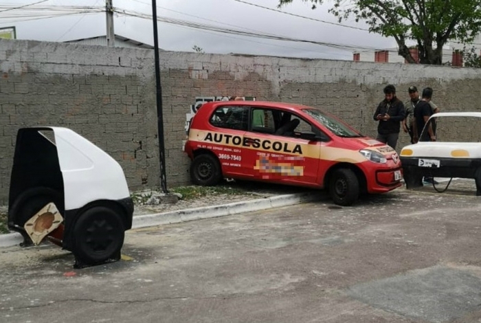 acidente prova detran