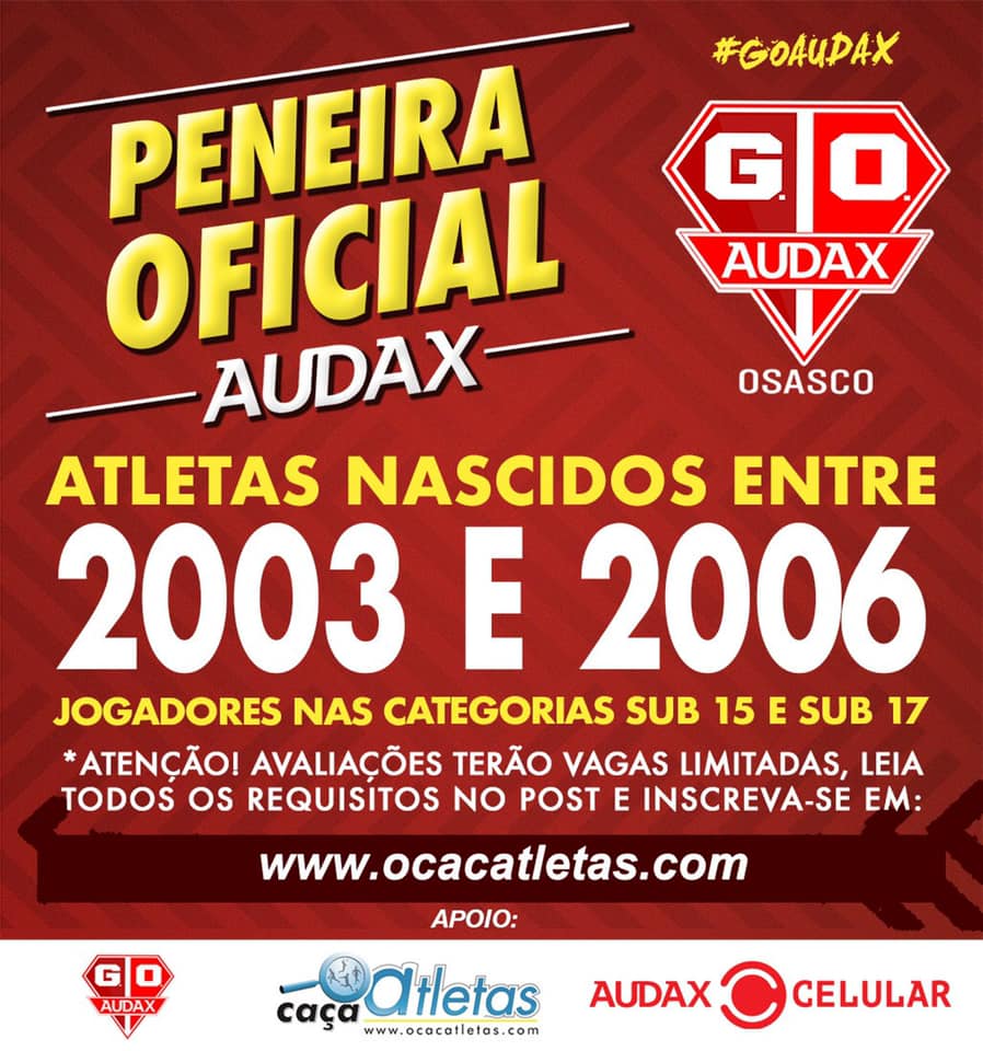 peneira osasco audax