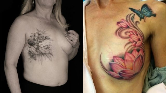 No Rio, estúdio de tatuagem atende vítimas de câncer de mama