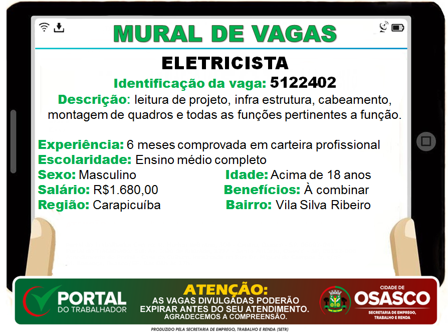 vagas de emprego