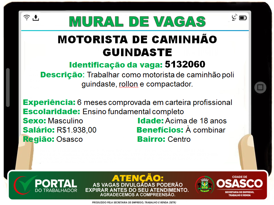 vagas de emprego