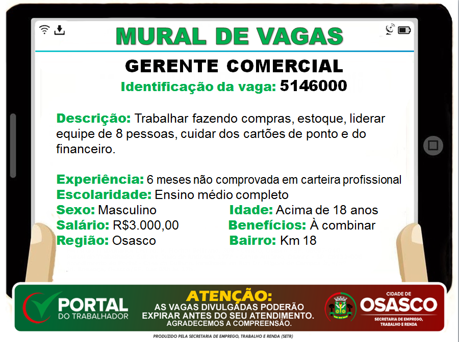 vagas de emprego