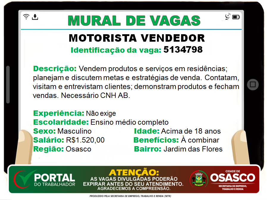 vagas de emprego