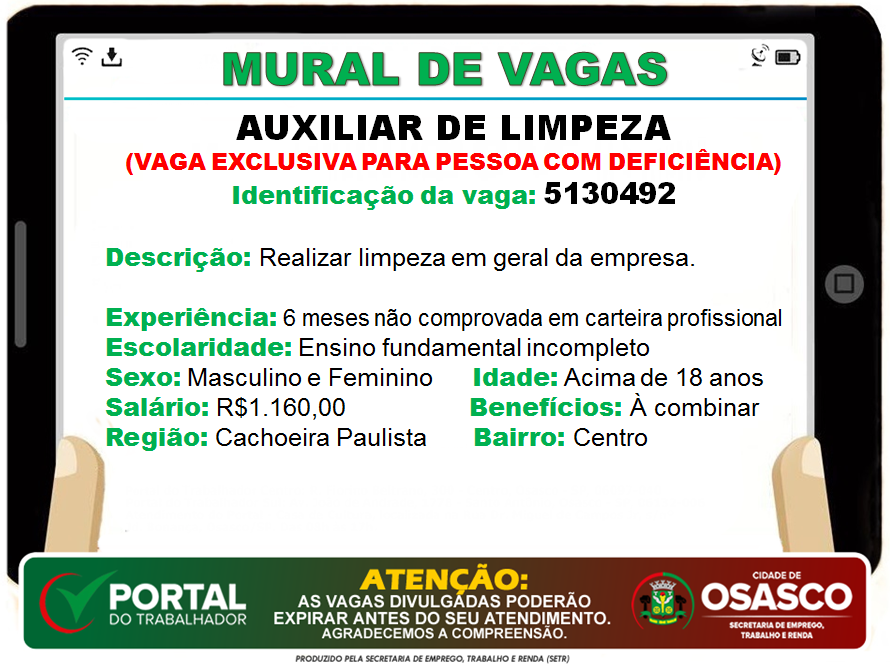 vagas de emprego osasco portal do trabalhador