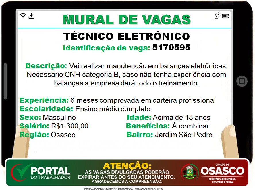 vagas de emprego