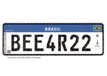 placa Mercosul