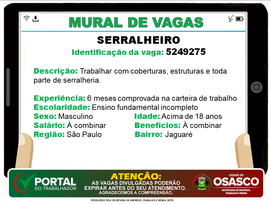 portal do trabalhador
