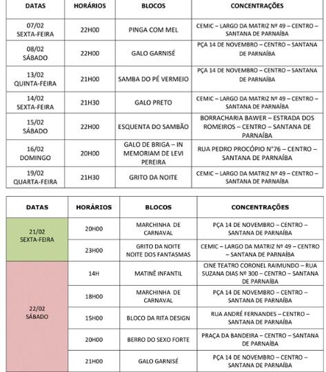 carnaval santana de parnaíba