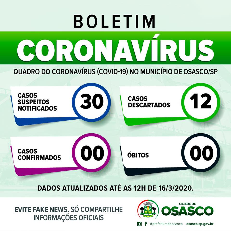coronavírus osasco