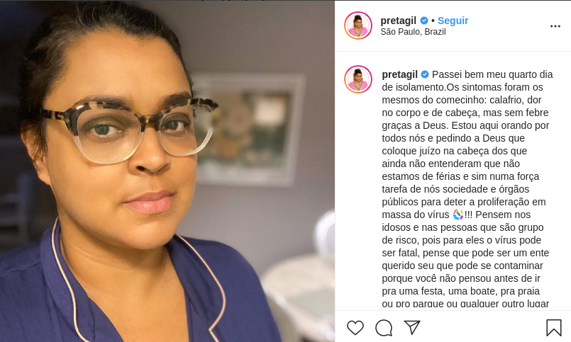 preta gil instagram