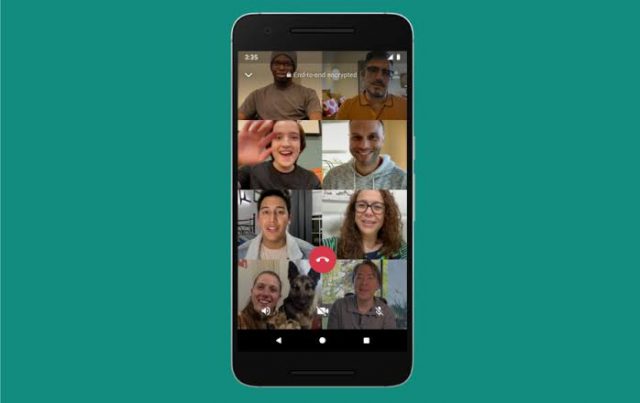 WhasApp vai permitir chamada de vídeo em grupo com 8 pessoas ao mesmo tempo