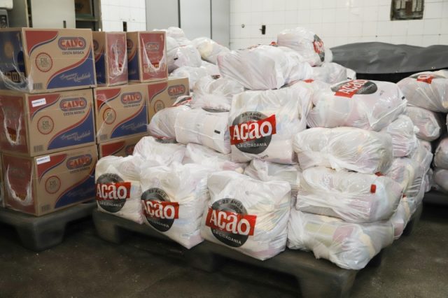 Banco de Alimentos de Osasco recebe 2,5 toneladas de alimentos