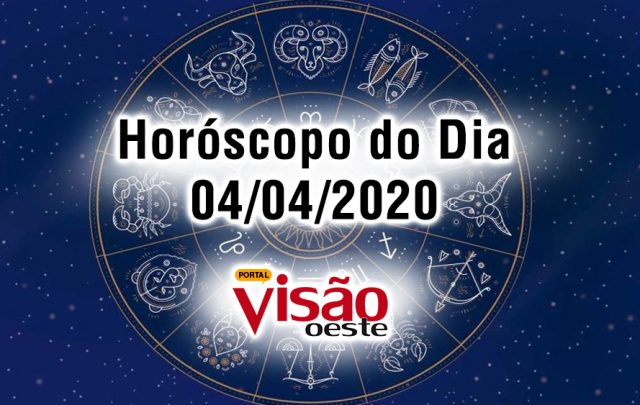 horoscopo do dia 04 04 sabado abril 2020
